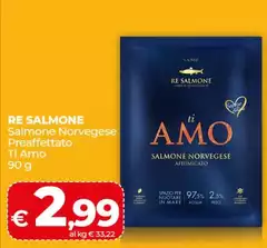 Marè - Salmone Norvegese Preaffettato Ti Amo