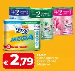 Foxy - Carta Igienica Bouquet