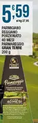 Reggiano - Parmigiano  Porzionato 40 Mesi Parmareggio