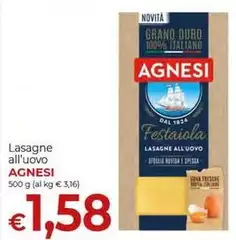 Agnesi - Lasagne All'Uovo