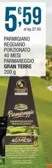 Reggiano - Parmigiano  Porzionato 40 Mesi Parmareggio