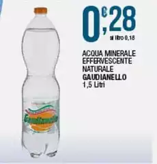 Gaudianello - Acqua Minerale Effervescente Naturale