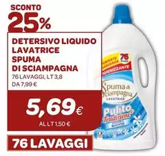 Spuma di Sciampagna - Detersivo Liquido Lavatrice