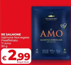 Marè - Salmone Norvegese Preaffettato Ti Amo