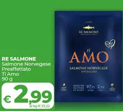 Marè - Salmone Norvegese Preaffettato Ti Amo