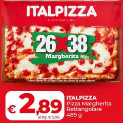 Italpizza - Pizza Margherita Rettangolare
