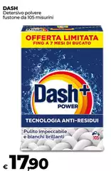Dash - Detersivo Polvere Fustone Da 105 Misurini