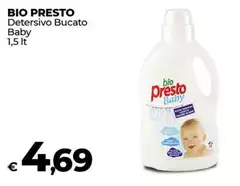 Bio Presto - Detersivo Bucato Baby