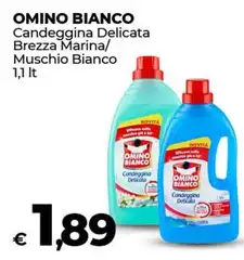 Omino Bianco - Candeggina Delicata Brezza Marina