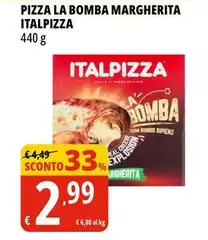 Italpizza - Pizza La Bomba Margherita
