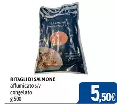 Salmon du italy - Affumicato S/v Congelato