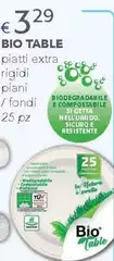 Bio - Piatti Extra Rigidi Piani
