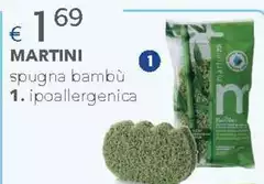Martini - Spugna Bambu Ipoallergenica