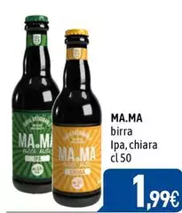 Ma.ma - Birra Ipa, Chiara