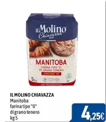 Molino - Il  Chiavazza Manitoba Farina Tipo "0" Di Grano Tenero