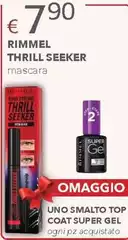 Rimmel - Una Smaltop Coat Super Gel