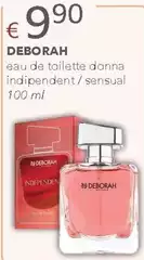 Deborah - Eau De Toilette Donna Indipendent/ Sensual