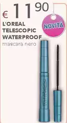L'Oreal - Telescopic Waterproof Mascara Nero