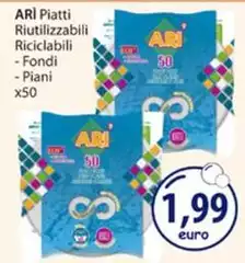 Ari - Piatti Riutilizzabili Riciclabili