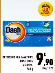 Dash - Detersivo Per Lavatrice Pods