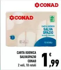 Conad - Carta Igienica Salvaspazio