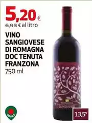 Tenuta fragassi - Vino Sangiovese Di Romagna DOC