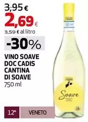 Cantina di soave - Vino Soave DOC Cadis