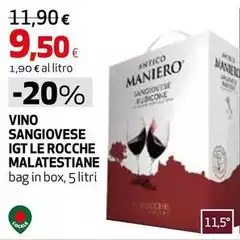 Rubicone - Vino Sangiovese IGT Le Rocche Malatestiane