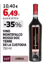 Montefalco Rosso - Vino  DOC Terre