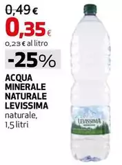 Levissima - Acqua Minerale Naturale