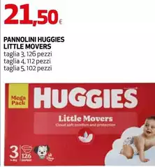 Huggies - Pannolini Little Movers