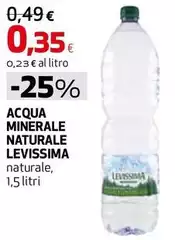 Levissima - Acqua Minerale Naturale