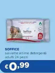 Soffice - Salviette Intime Detergenti Adulti