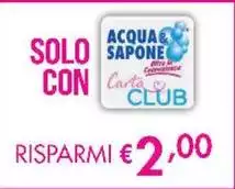 Solo - Acqua & Sapone