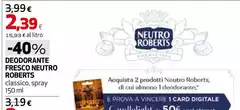 Neutro Roberts - Deodorante Fresco