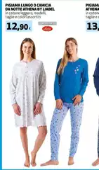 Athena - Pigiama Lungo O Camicia Da Notte