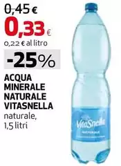 Vitasnella - Acqua Minerale Naturale