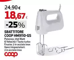 Coop - Sbattitore  Hm9110-gs