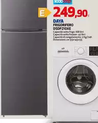 Daya - Frigorifero DSPD210XE