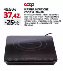Coop - Piastra Induzione XL-20K68