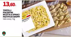 Pastificio Groppi - Tortelli Piacentini Ricotta E Spinaci