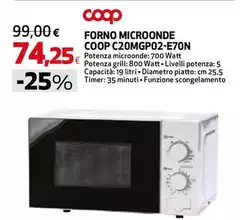 Coop - Forno Microonde C20MGPO2E70N
