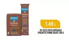 De Cecco - Pasta Integrale Spaghetti/ Penne Rigate