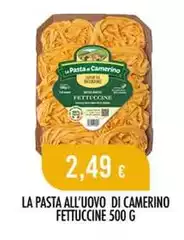 La Pasta Di Camerino - All'Uovo Fettuccine 