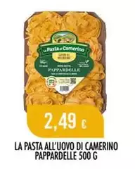 La Pasta Di Camerino - All'Uovo Pappardelle 