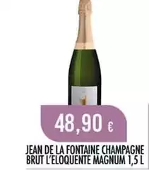 Jean De La Fontaine - Champagne Brut L'Eloquente Magnum