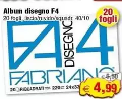 Fabriano - Album Disegno F4