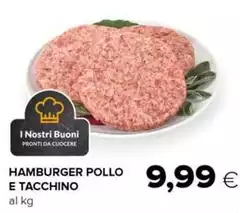 Hamburger Pollo E Tacchino