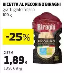 Biraghi - Ricetta Al Pecorino