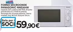 Panasonic - Forno Microonde NNE201W